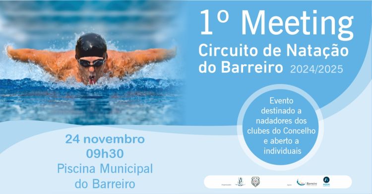 Circuito de Natação do Barreiro 2024/2025 | 1º Meeting