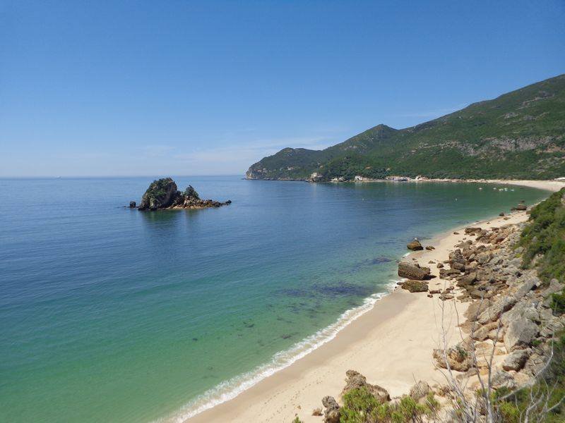 Caminhando na costa da Arrábida