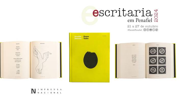 Adriana Calcanhotto e Jorge Reis-Sá, apresentam o livro “Quase tudos”, no festival