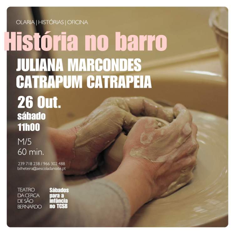 [OLARIA | HISTÓRIAS | OFICINA] História no barro | JULIANA MARCONDES / CATRAPUM CATRAPEIA