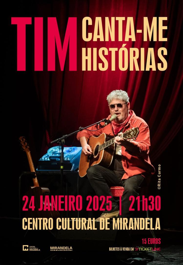 TIM 'Canta-me Histórias' - Uma viagem pela carreira e vivências de um dos maiores nomes da música portuguesa