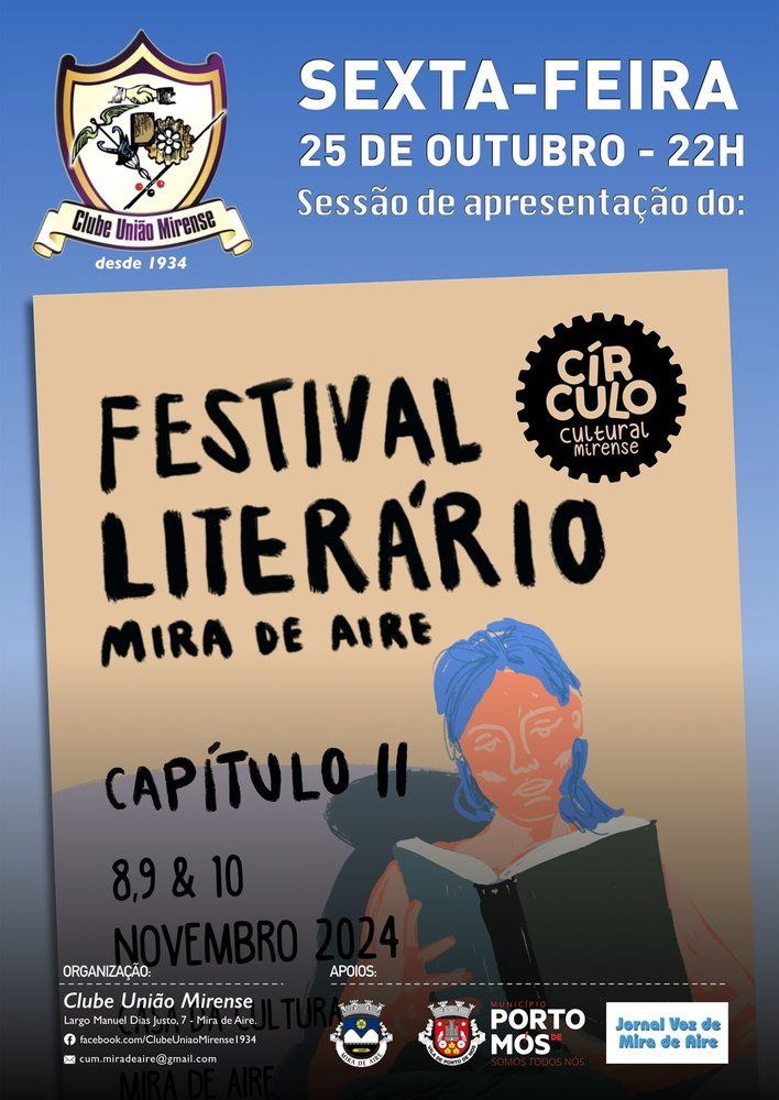 Sessão de Apresentação do Festival Literário