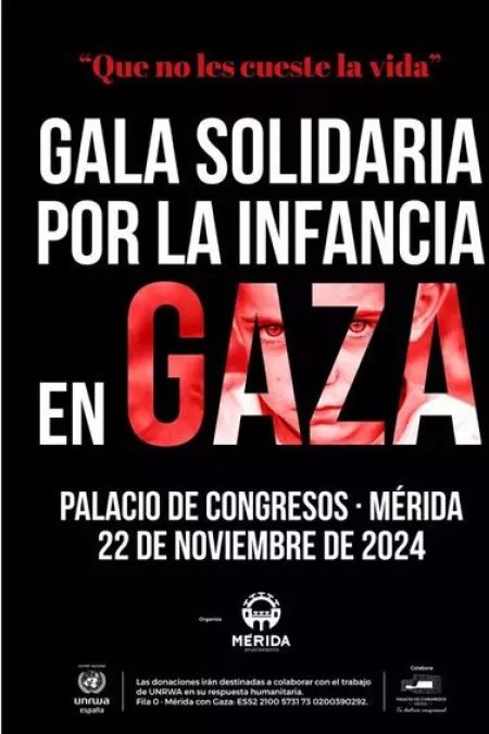 GALA SOLIDARIA POR LA INFANCIA EN GAZA