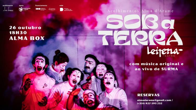 SOB A TERRA · Leirena Teatro · ALMA BOX