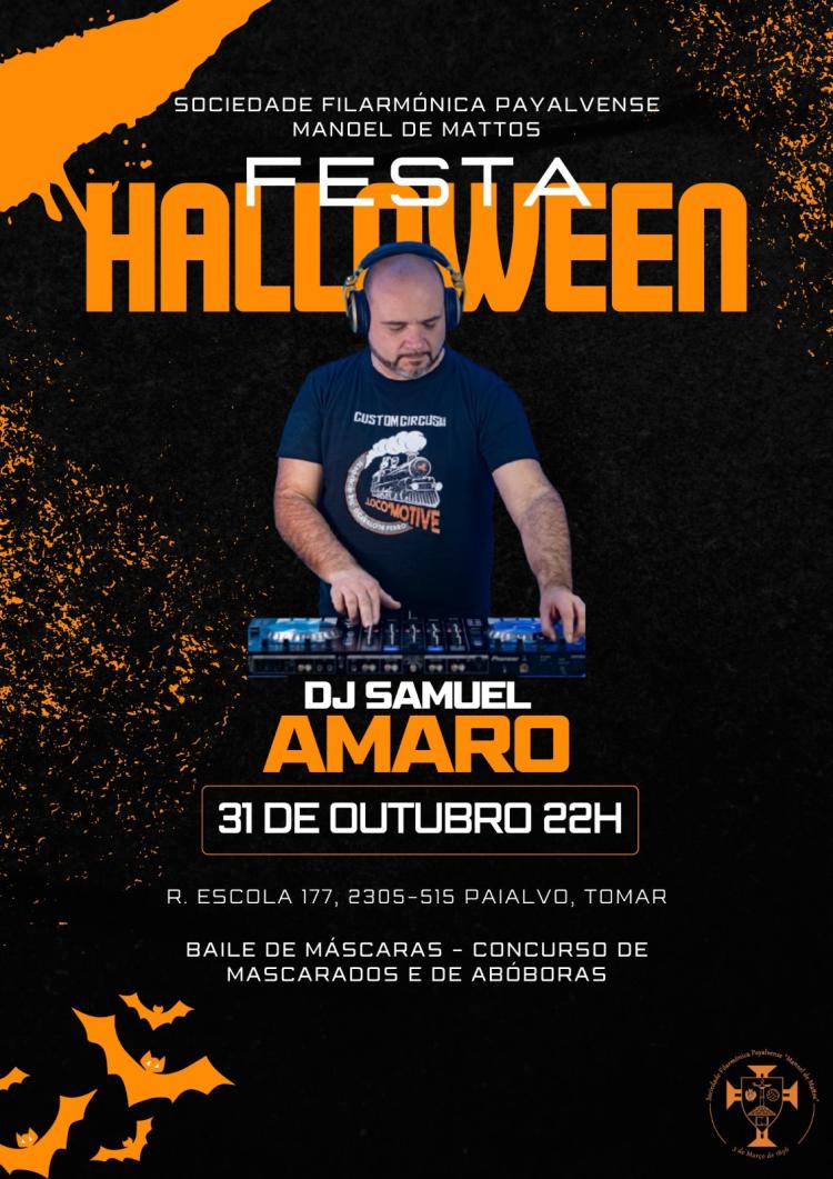 Festa Halloween com DJ Samuel Amaro