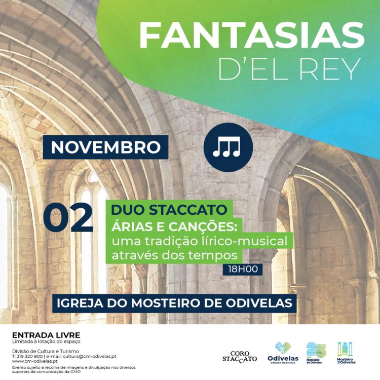 ÁRIAS E CANÇÕES: UMA TRADIÇÃO LÍRICO - MUSICAL ATRAVÉS DOS TEMPOS | Fantasias d'El Rey