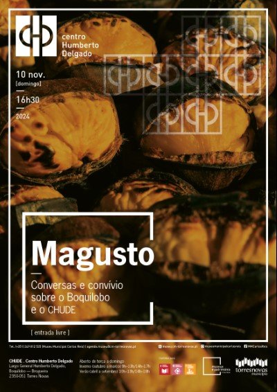 Magusto | Conversas e convívio sobre o Boquilobo e o CHUDE