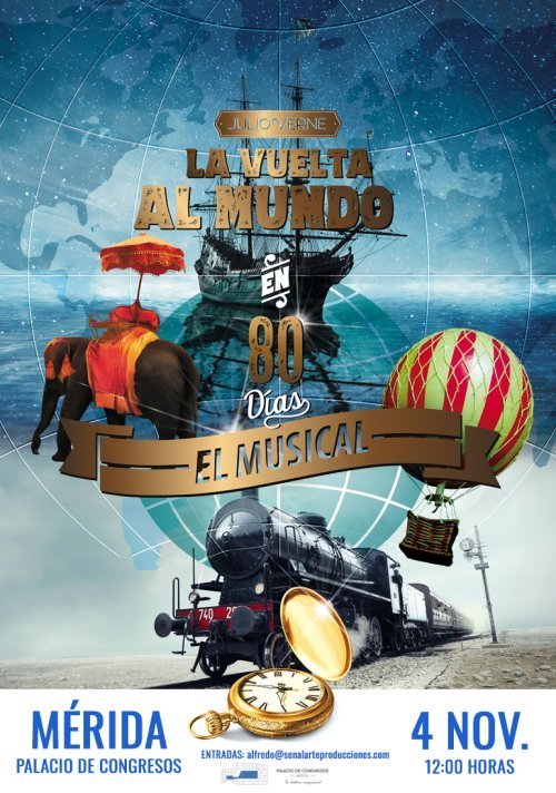 La vuelta al mundo en 80 días, el musical