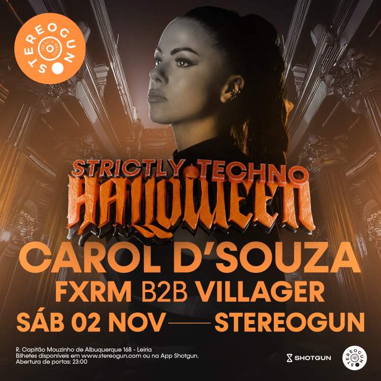 STRICTLY TECHNO  HALLOWEEN • CAROL D’SOUZA na Stereogun