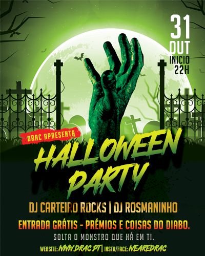 HALLOWEEN PARTY - DJ Carteiro + DJ Rosmaninho 