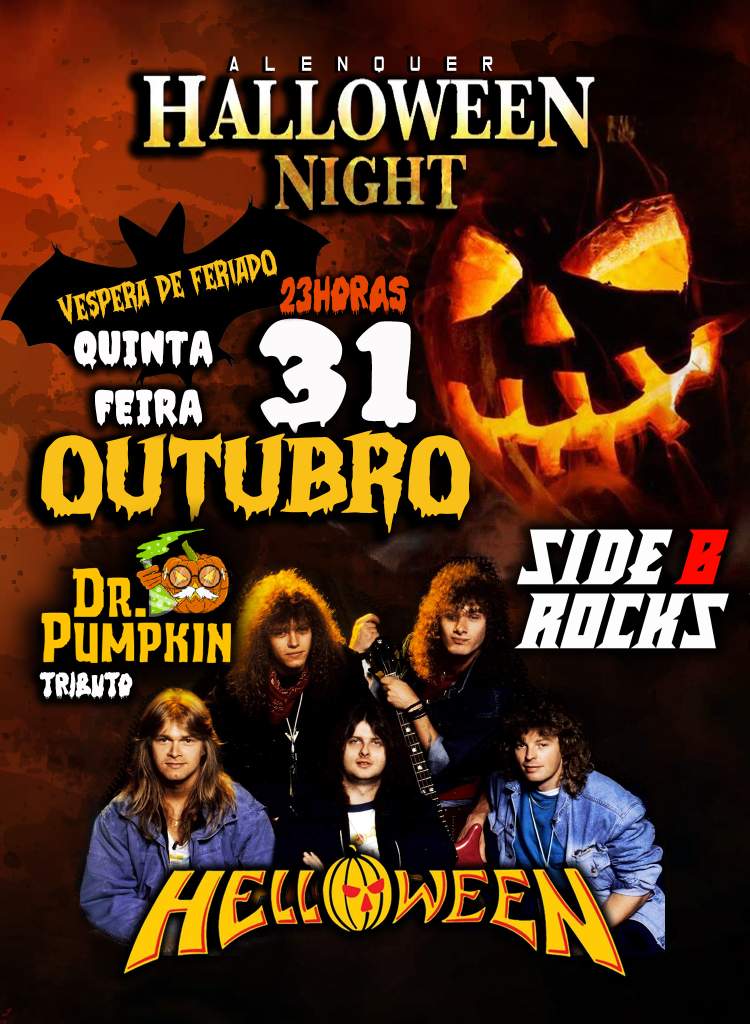 NOITE HALLOWEEN - Tributo a Helloween | Side B Rocks