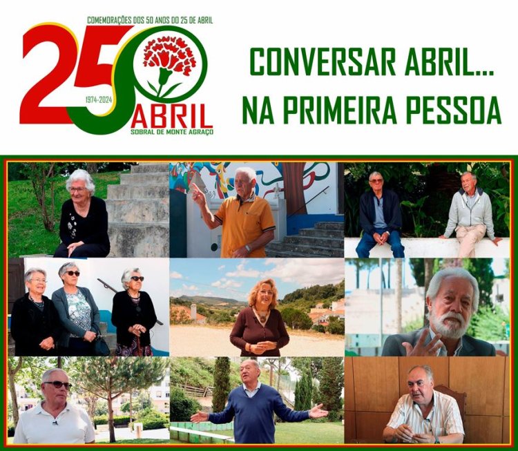 Conversar Abril… na Primeira Pessoa - Comemorações dos 50 Anos do 25 de Abril