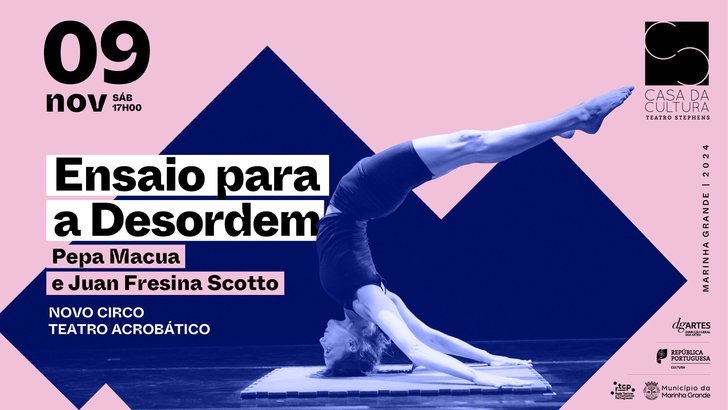 “ENSAIO PARA A DESORDEM” NO TEATRO STEPHENS