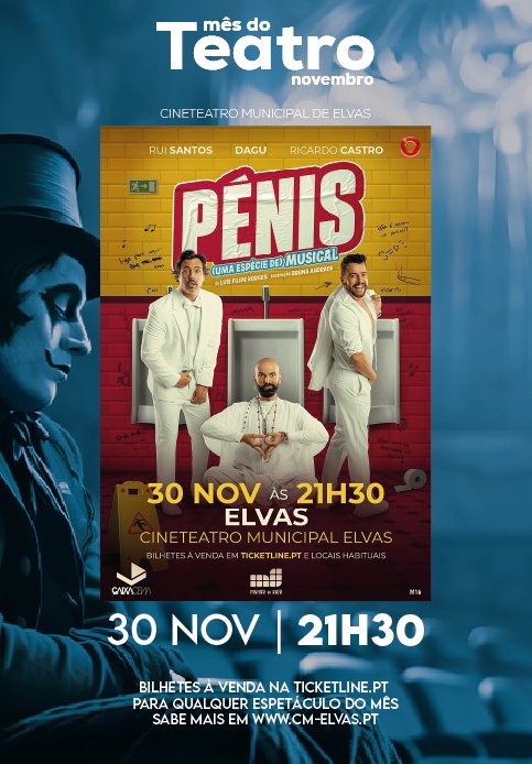 Mês do Teatro: “Pénis – Uma espécie de musical”