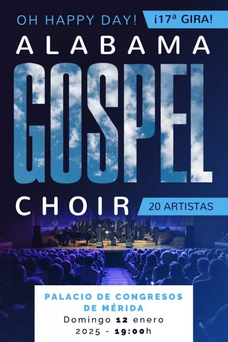 CONCIERTO ALABAMA GOSPEL CHOIR, OH HAPPY DAY