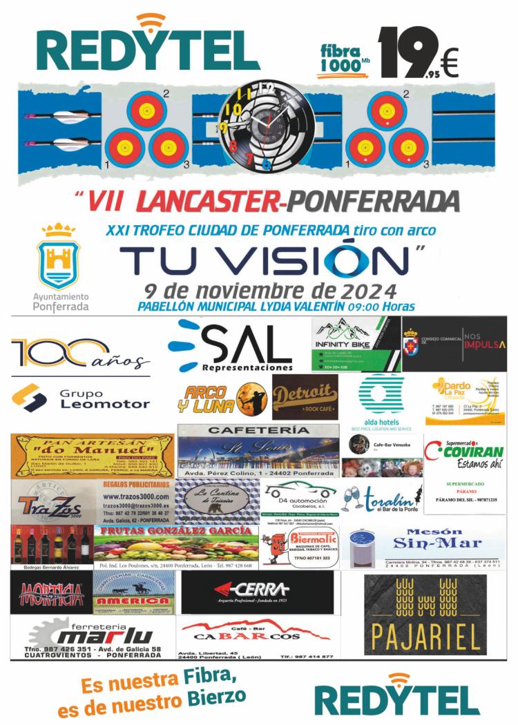 VII LANCASTER  PONFERRADA DE TIRO CON ARCO