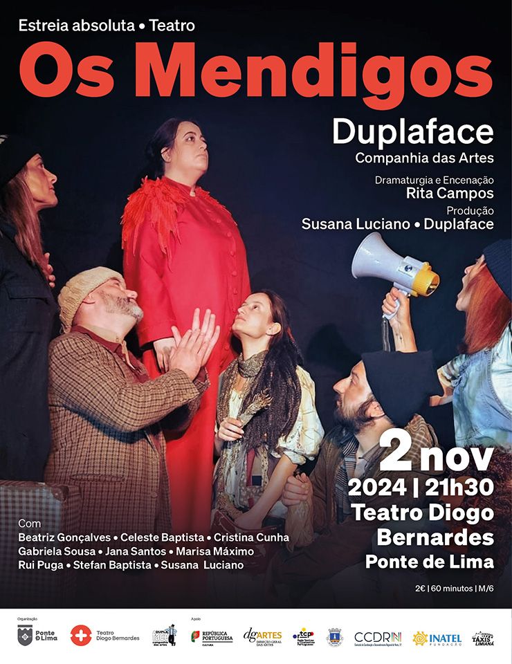 'Os Mendigos' | Duplaface - Companhia das Artes | Teatro Diogo Bernardes - Ponte de Lima