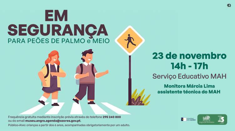 OFICINA PARA FAMÍLIAS | Em Segurança PARA PEÕES DE PALMO E MEIO