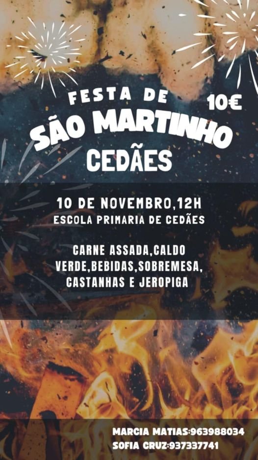 Festa de São Martinho - Cedães - Uma celebração com sabores tradicionais