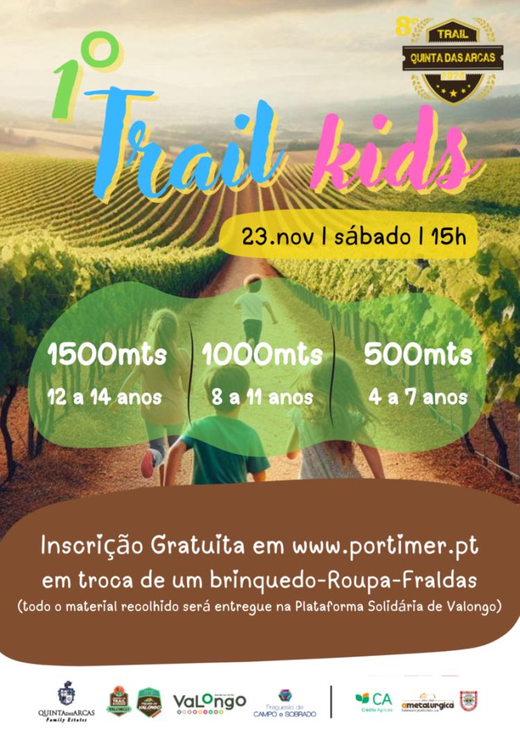 1.º Trail Kids Quinta das Arcas