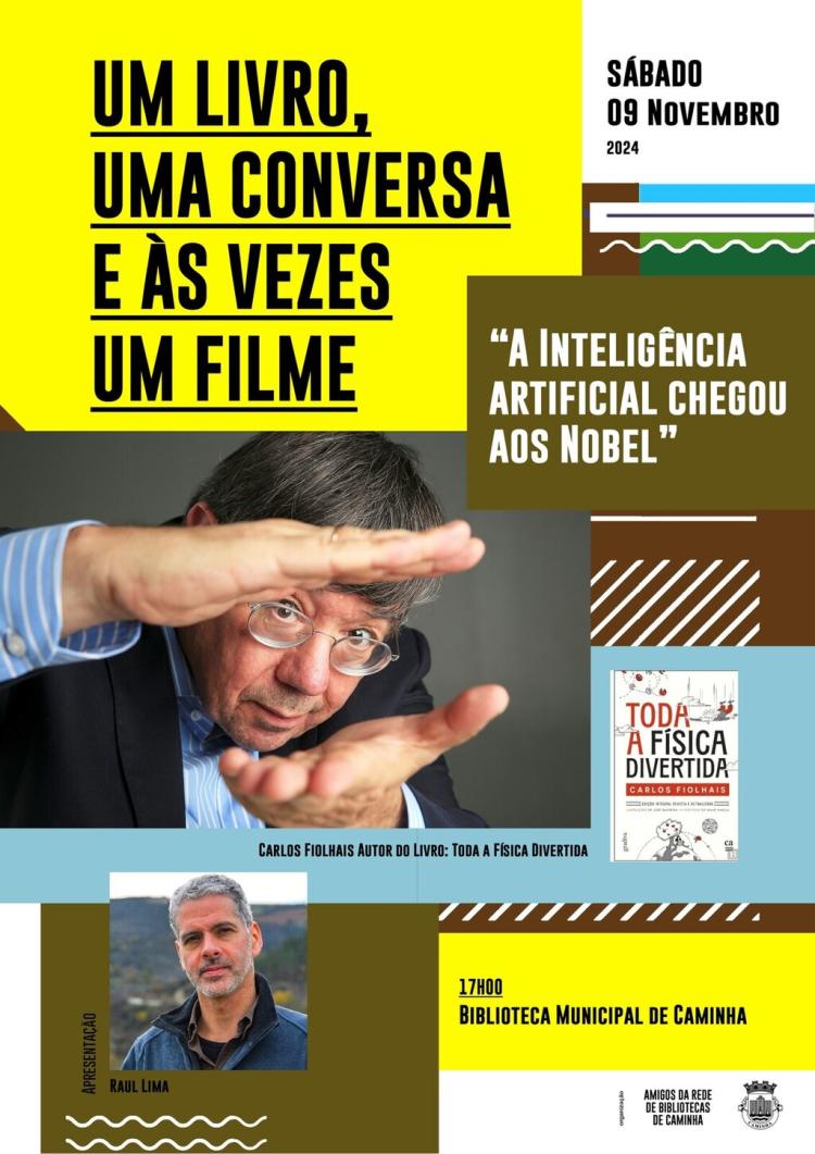 “Uma Conversa, Um Livro e às vezes um Filme” - A Inteligência artificial chegou aos Nobel