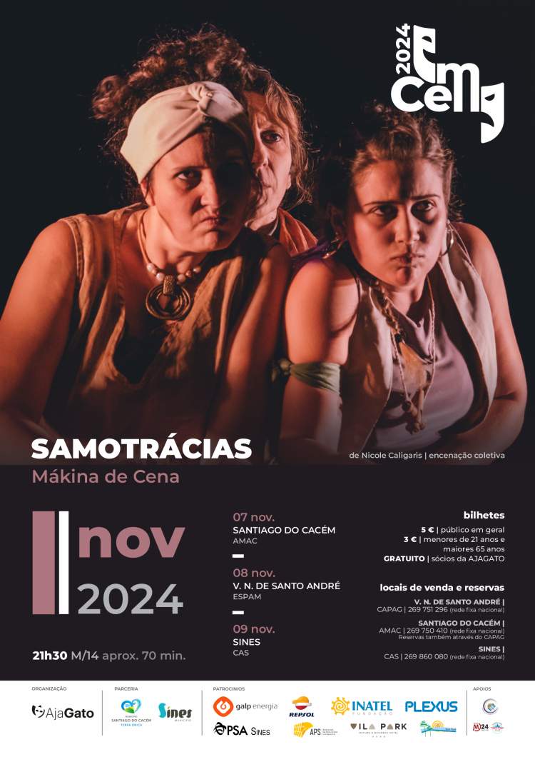 EmCena apresenta “Samotrácias” por Mákina de Cena