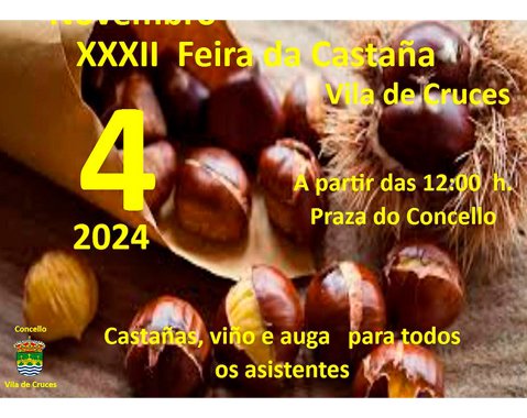 FEIRA DA CASTAÑA 2024 | VILA DE CRUCES