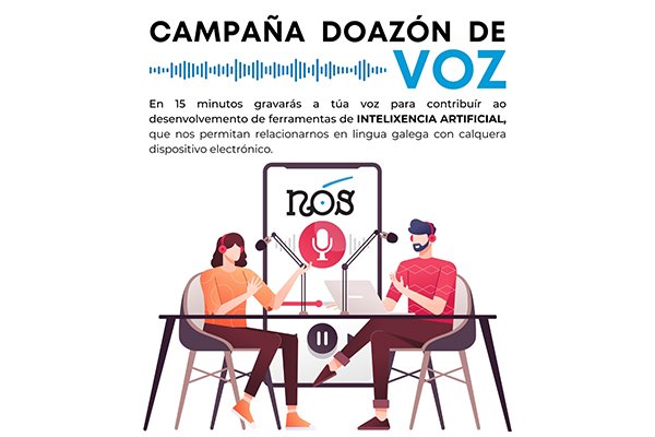 Captación de voz en galego para o Proxecto Nós