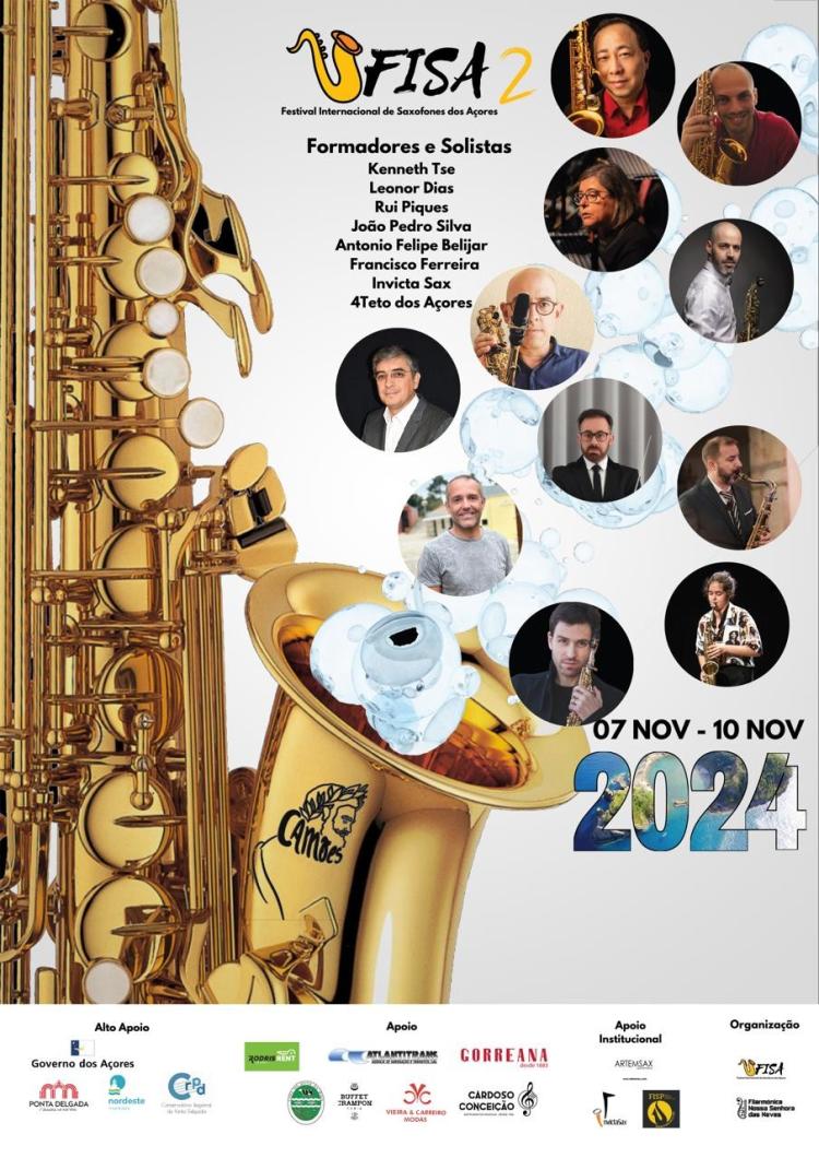 2º Festival Internacional de Saxofones dos Açores (FISA)