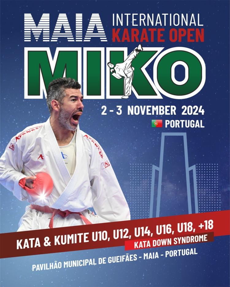 21.ª Edição do Maia International Karate Open (Miko)