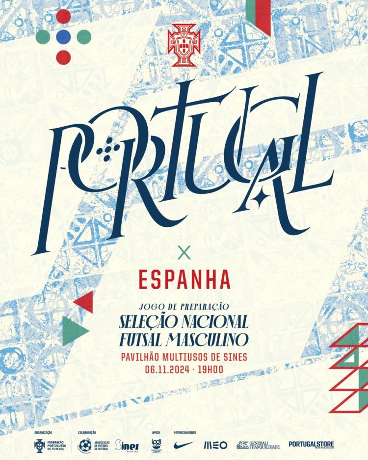 Futsal: Portugal x Espanha