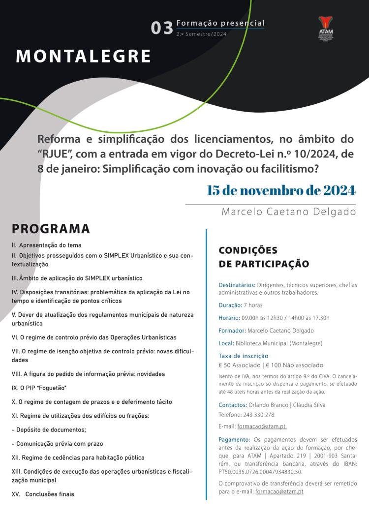 Biblioteca | Conferência - 'Reforma e Simplificação dos Licenciamentos'