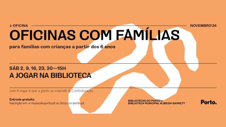 OFICINAS COM FAMÍLIAS — A JOGAR NA BIBLIOTECA