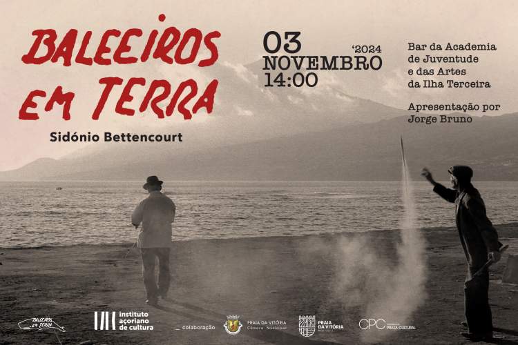 Lançamento do livro 'BALEEIROS EM TERRA'