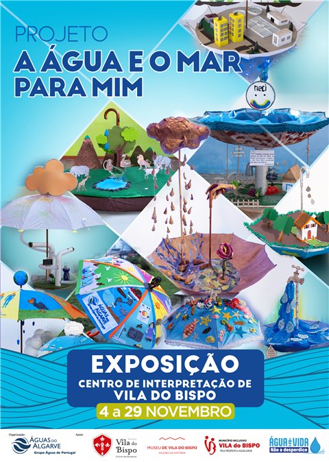 Exposição 'A Água e o Mar em Mim' no Centro de Interpretação de Vila do Bispo