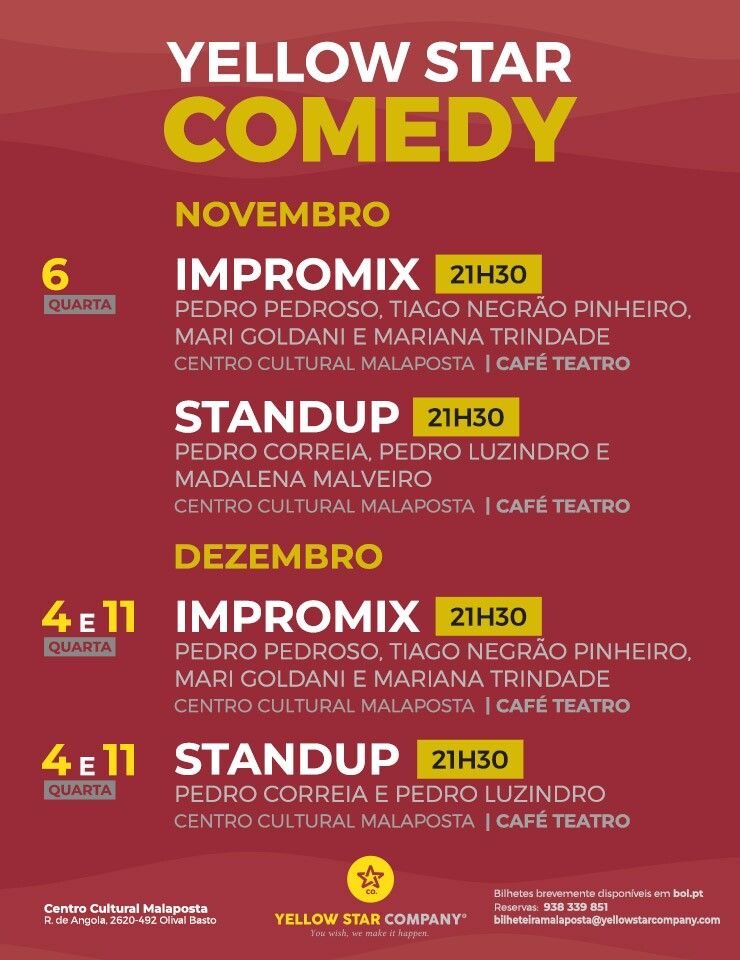 YELLOW STAR COMEDY