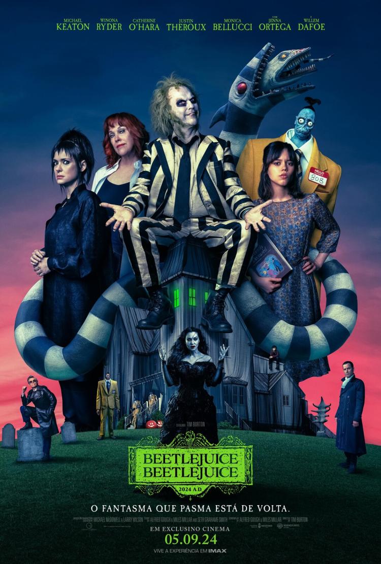 Cinema Infantil: 'Os fantasmas ainda se divertem: Beetlejuice Beetlejuice'