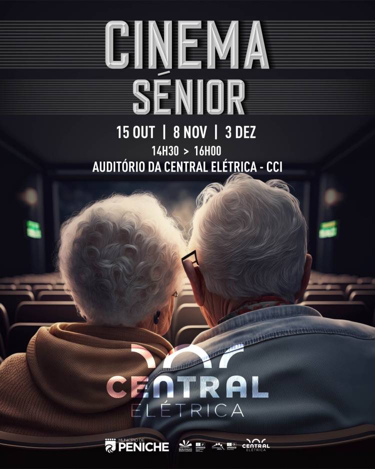 Cinema Sénior no Auditório da Central Elétrica - CCI