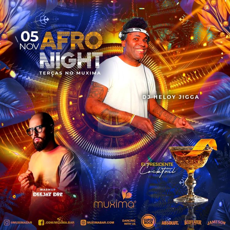 TERÇA 5 NOV  【 Ａｆｒｏ　Ｎｉｇｈｔ】