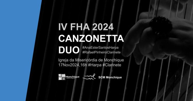 CANZONETTA DUO - Harpa & Clarinete - FHA2024