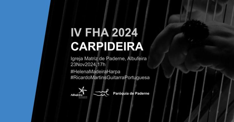 CARPIDEIRA - Harpa & Guitarra Portuguesa - FHA2024