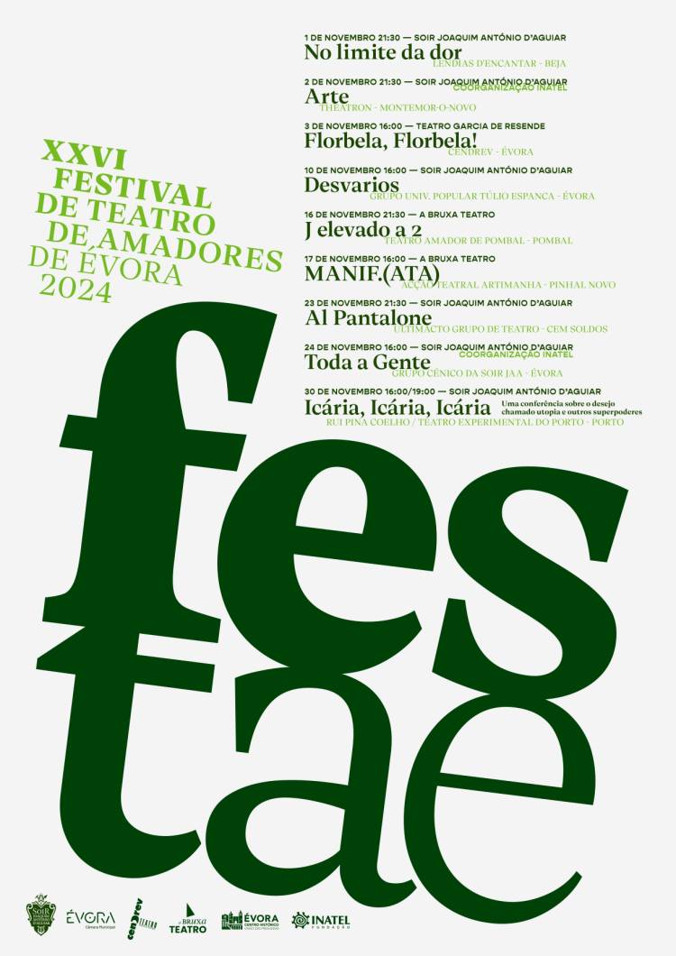 XXVI FESTAE - Festival de Teatro de Amadores de Évora