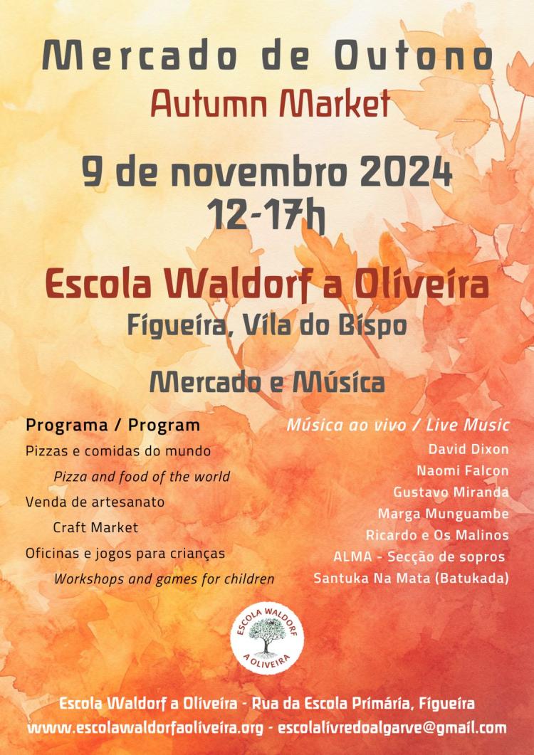 Mercado de Outono - Escola Waldorf A Oliveira