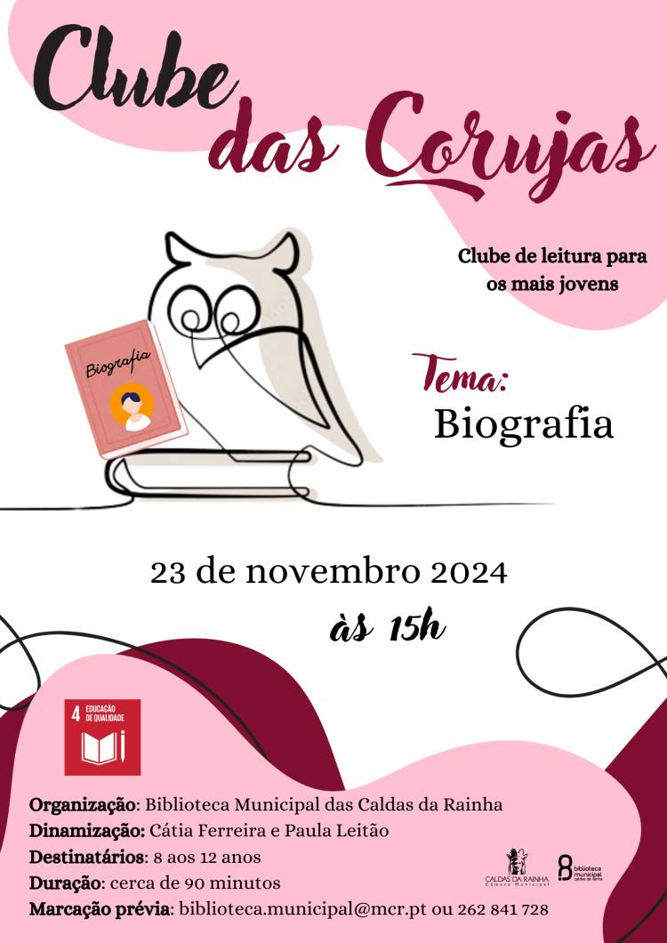 Clube das Corujas: clube de leitura para os mais jovens