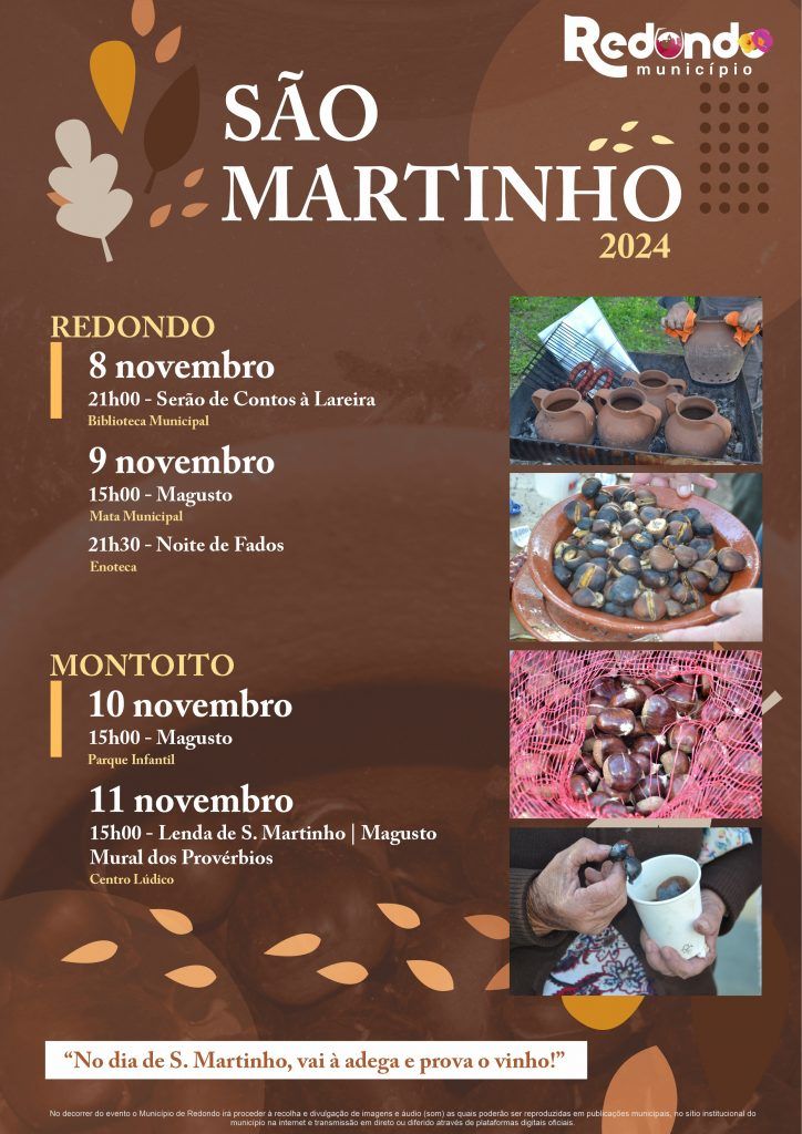 São Martinho | de 08 a 11 de novembro | Redondo e Montoito