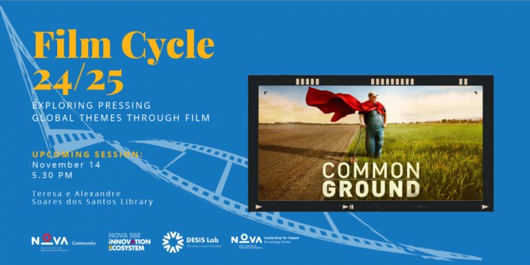 Nova SBE Filmmaking Cycle 2024/2025: Explorar temas globais prementes através do cinema