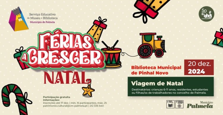 'FERIAS A CRESCER' Edição de Natal - Inscrições até 12 DEZ