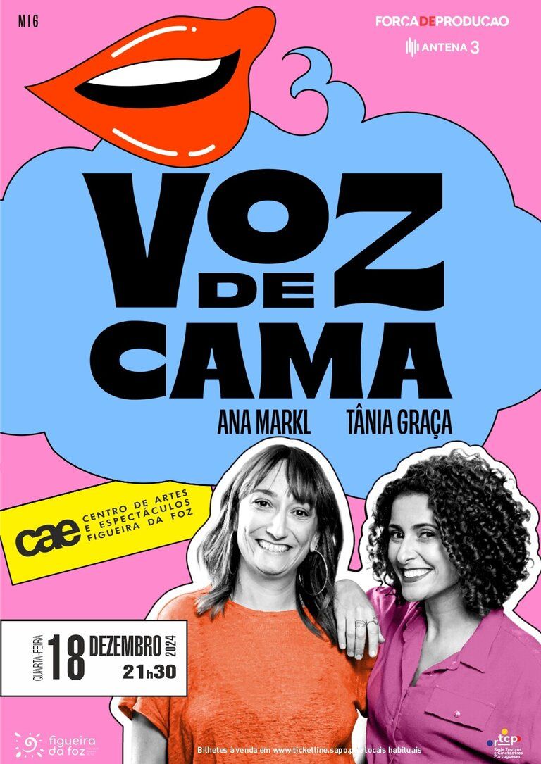 Voz de Cama (ao vico) - de Ana Markl e Tânia Graça