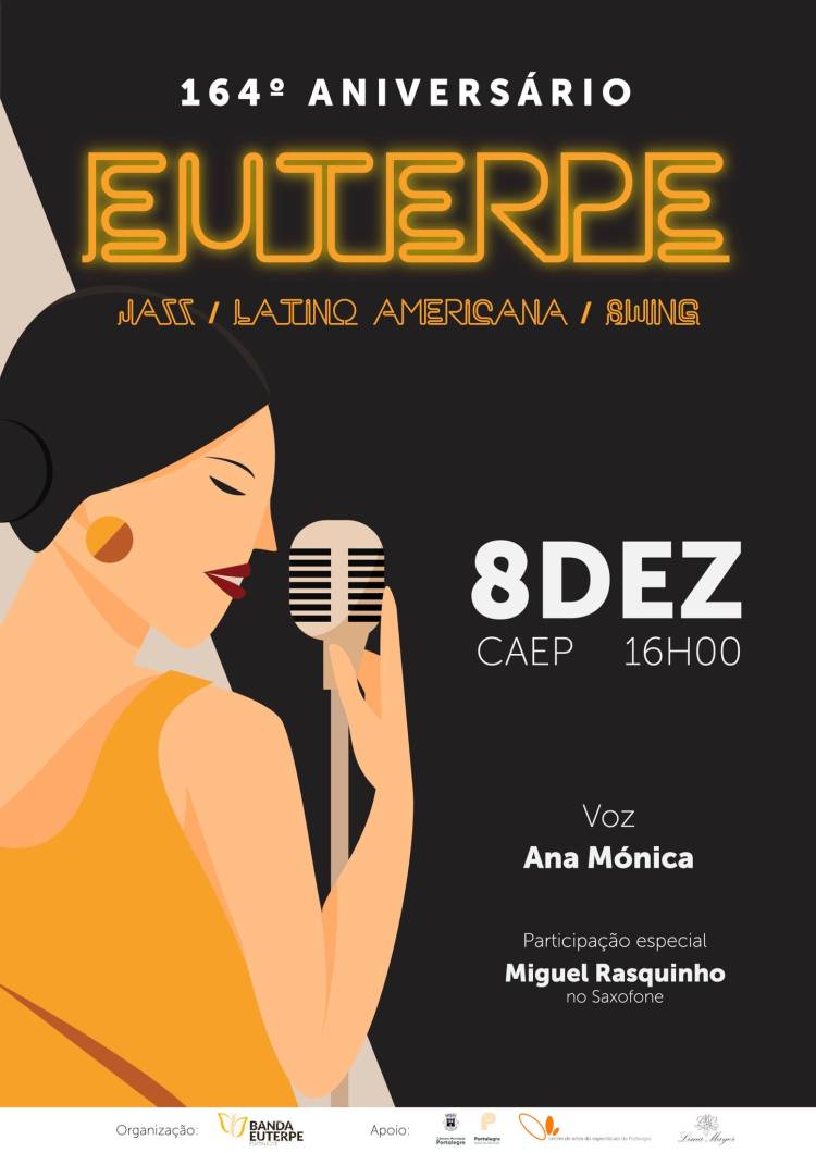 Jazz / Latino Americana / Swing :: 164.º Aniversário da Sociedade Musical Euterpe