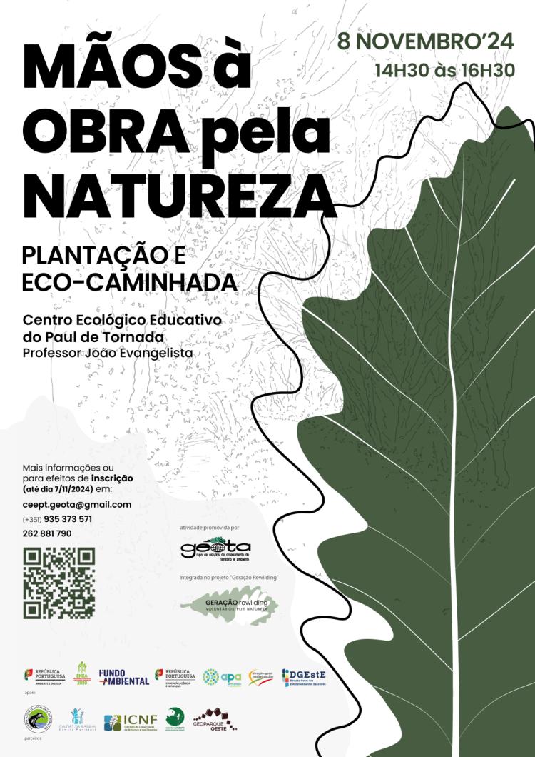 Mãos à obra pela natureza - Caminhada no Paul de Tornada